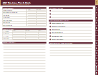 Real Estate Agent Planner - Burgandy/Gold