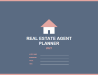 Real Estate Agent Planner - Slate/Blush