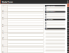 Real Estate Agent Planner - Charcoal/Terracotta