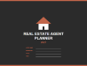 Real Estate Agent Planner - Charcoal/Terracotta