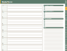Real Estate Agent Planner - Modern Coastal Sage